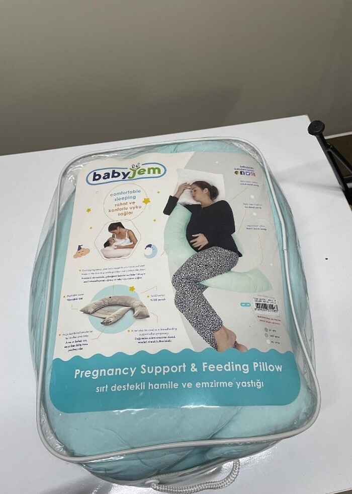 Uyuma ve emzirme yastığı ve ana kucağı - Görsel 2