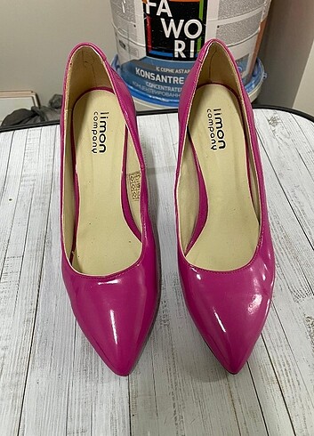 Kadın pembe ayakkabı(limon) - Görsel 2