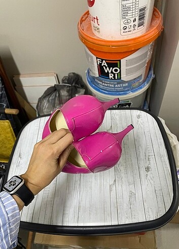 39 Beden Kadın pembe ayakkabı(limon)