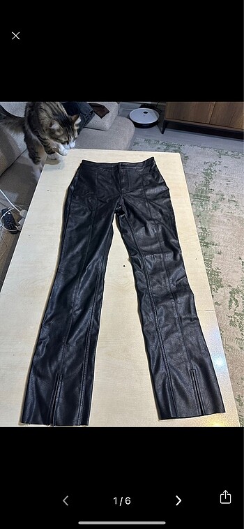 H&M deri pantolon