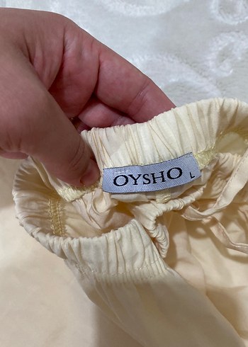 Bej Kadın Keten Salaş Pantolon - Görsel 6