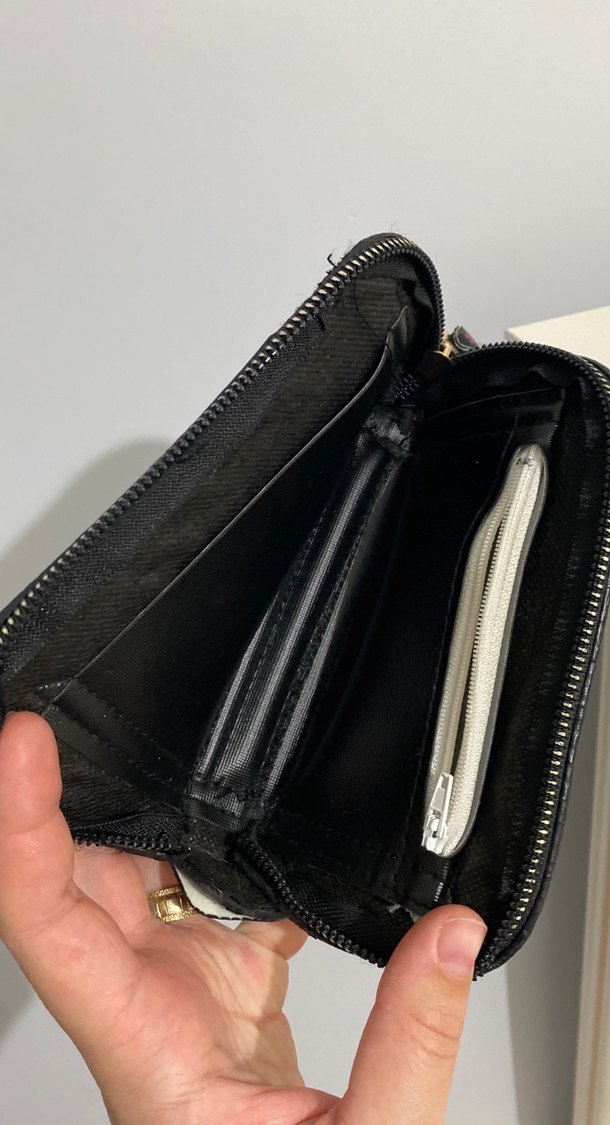 Paris Temalı Fermuarlı Kadın Portföy Çanta - Görsel 3