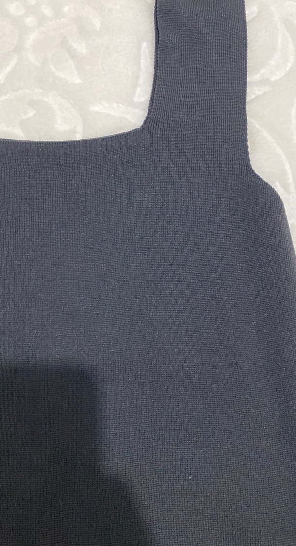 Siyah Basic Kadın Askısız Atlet - Görsel 2