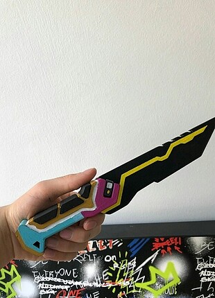 Beden 3d Baskı Valorant Delipop Hançer