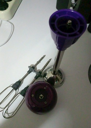  Beden Mor Renkli Blender ve Mikser Seti