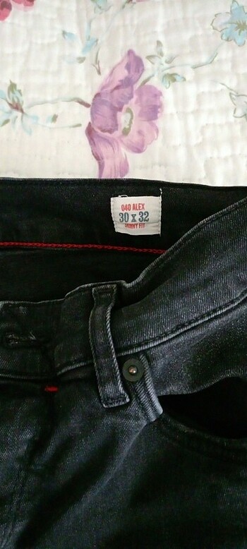 30 Beden siyah Renk Kot pantolon