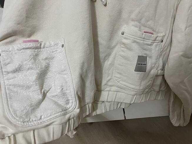 m Beden Mavi oversize sweat