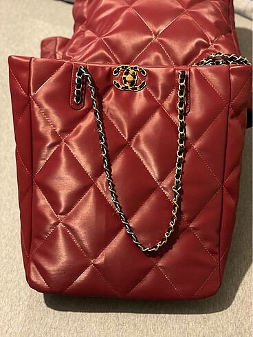 Chanel bordo kol çantası