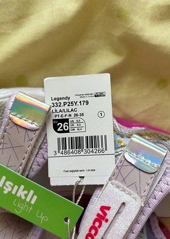 Kız Çocuk Pembe Cırt Cırtlı Spor Sandalet - Görsel 7