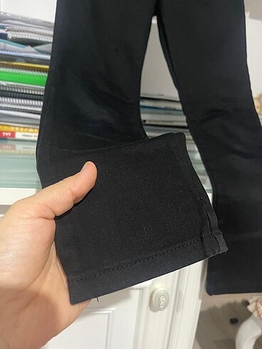 10 Yaş Beden Siyah kumaş pantolon