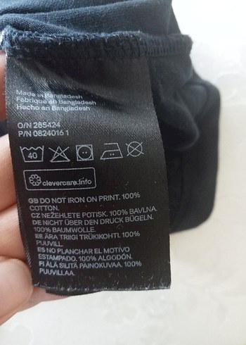 Erkek Çocuk Lacivert Baskılı Kolsuz Yüksek Yaka Tişört - Görsel 4