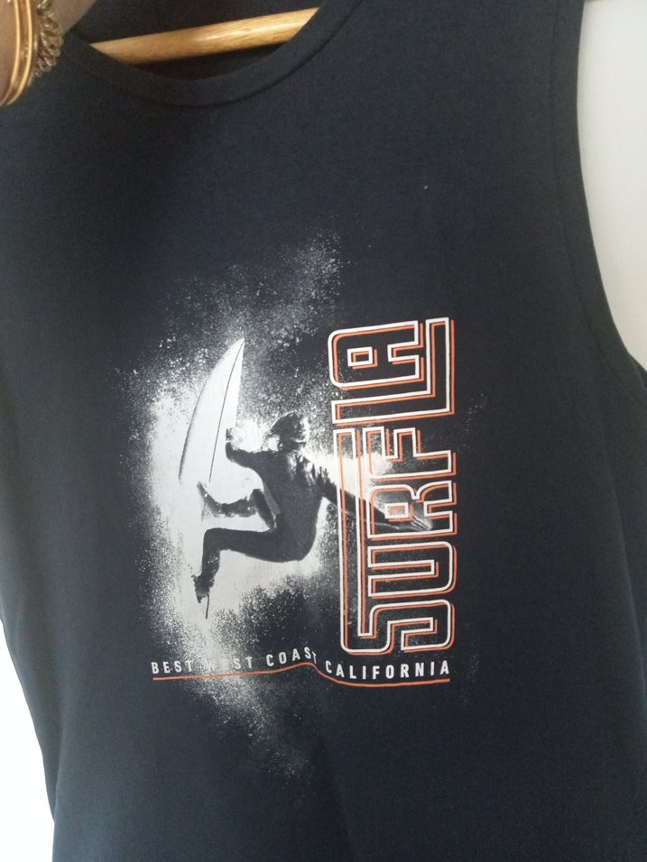 Erkek Çocuk Lacivert Baskılı Kolsuz Yüksek Yaka Tişört - Görsel 5