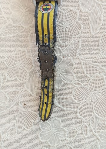 Orjinal Fenerıum Fenerbahçe Erkek  çocuk Kol Saati Sarı Gri - Görsel 5