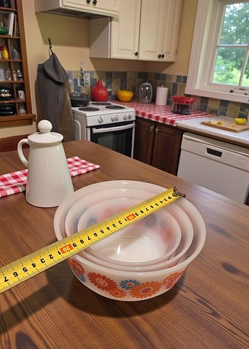 VİNTAGE GERMANY SCHOTT & MAİNZ ÜÇ FARKLI BOY KASE SETİ - Görsel 3