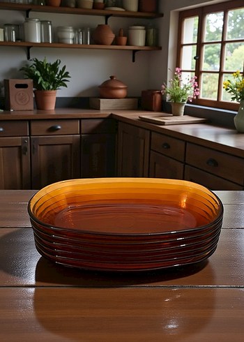 VİNTAGE DURALEX FRANCE NADİR OVAL MEZELİK - Görsel 2