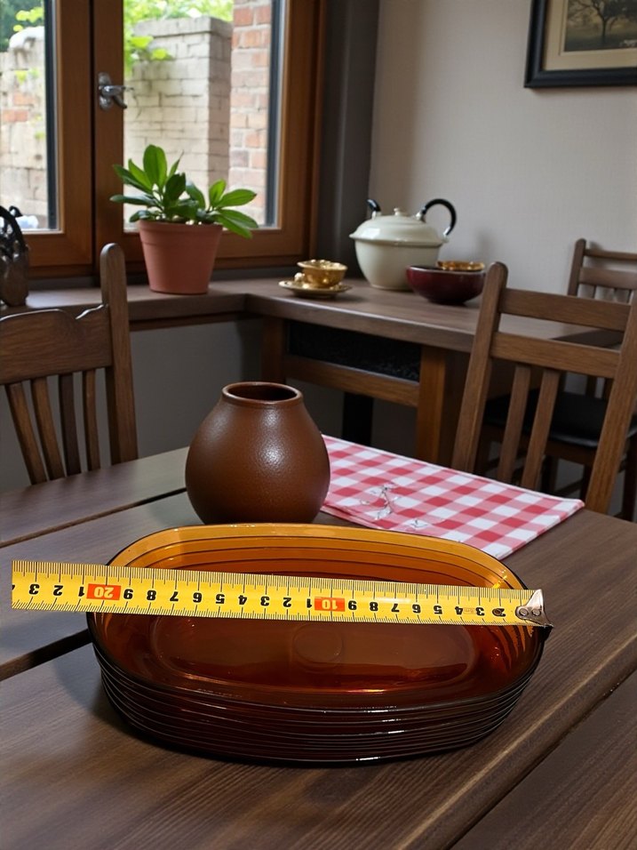 VİNTAGE DURALEX FRANCE NADİR OVAL MEZELİK - Görsel 5