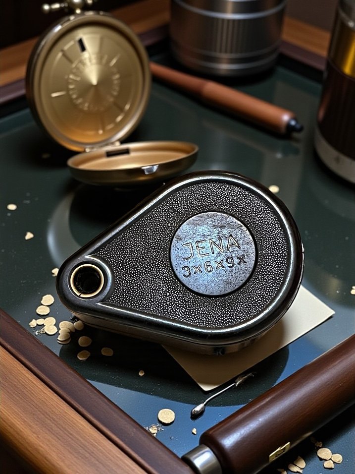 VİNTAGE DDR CARL ZEİSS JENA BÜYÜTEÇ - Görsel 2