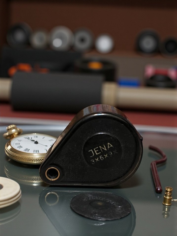 VİNTAGE DDR CARL ZEİSS JENA BÜYÜTEÇ - Görsel 4