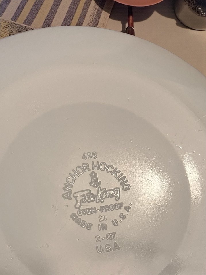 VİNTAGE ANCHOR HOCKING TENCERE - Görsel 5