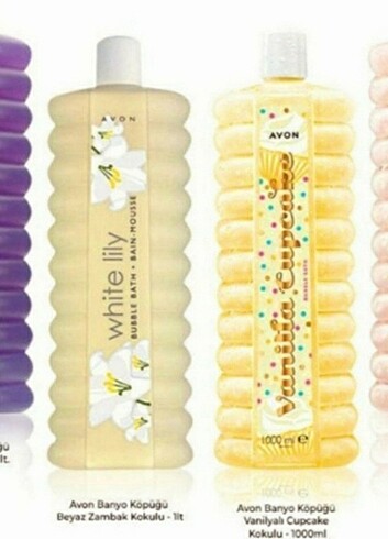 Avon Banyo Köpüğüve Duş Jelleri....