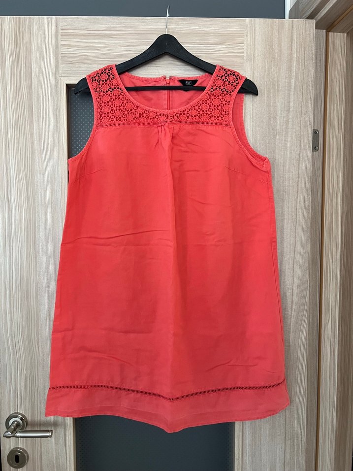 Kırmızı Nakışlı Bohem Kolsuz Bluz - Görsel 2