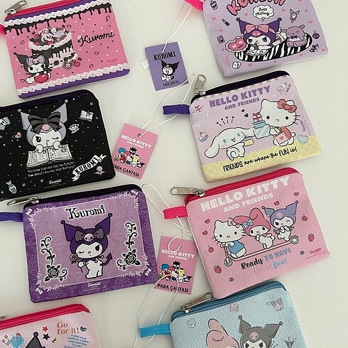 Hello kity kuromi cüzdan - Görsel 5