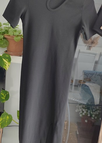 uzun siyah elbise - Görsel 3