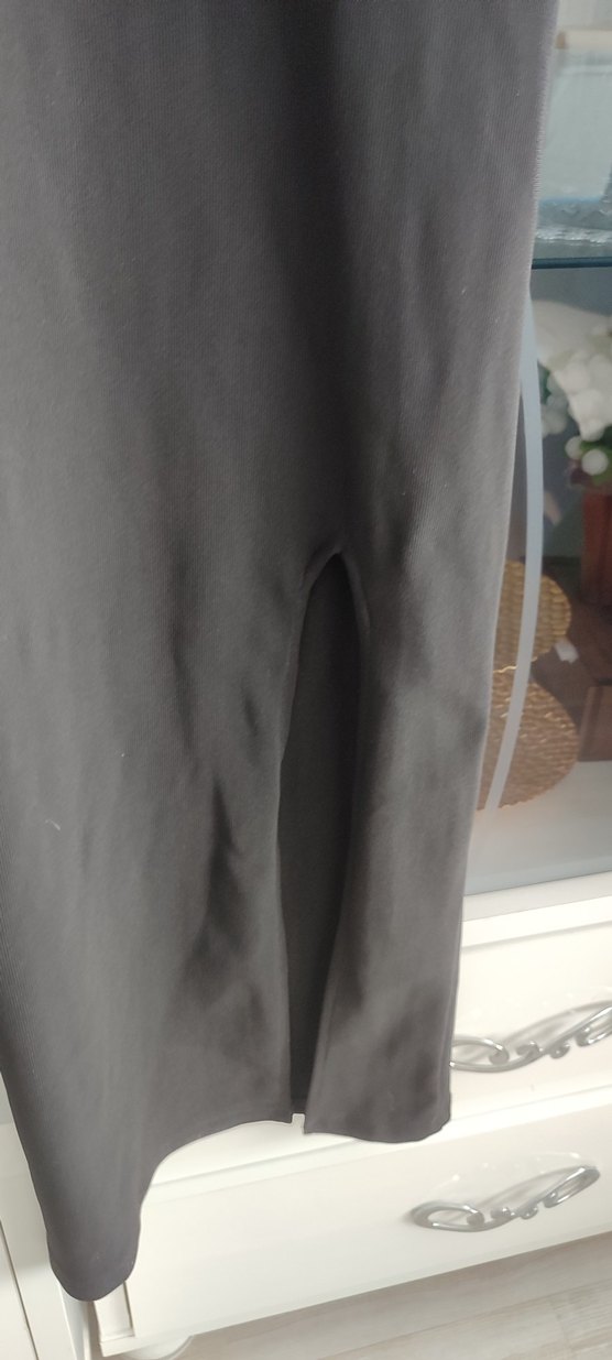 uzun siyah elbise - Görsel 2