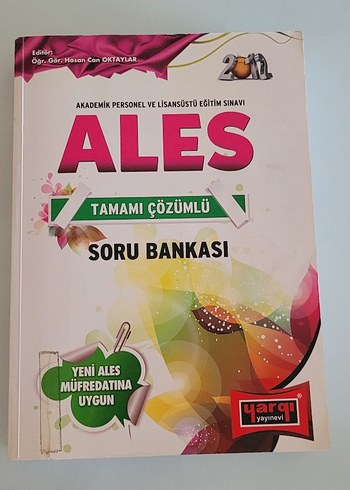ALES Tamamı Çözümlü Soru Bankası