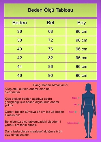 40 Beden Kloş Etek
