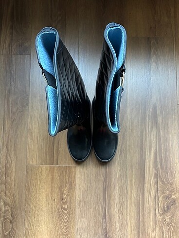 37 Beden siyah Renk Sperry Top Sider Yağmur Çizmesi