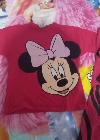Kız Çocuk Pembe Kısa Kollu Tişört