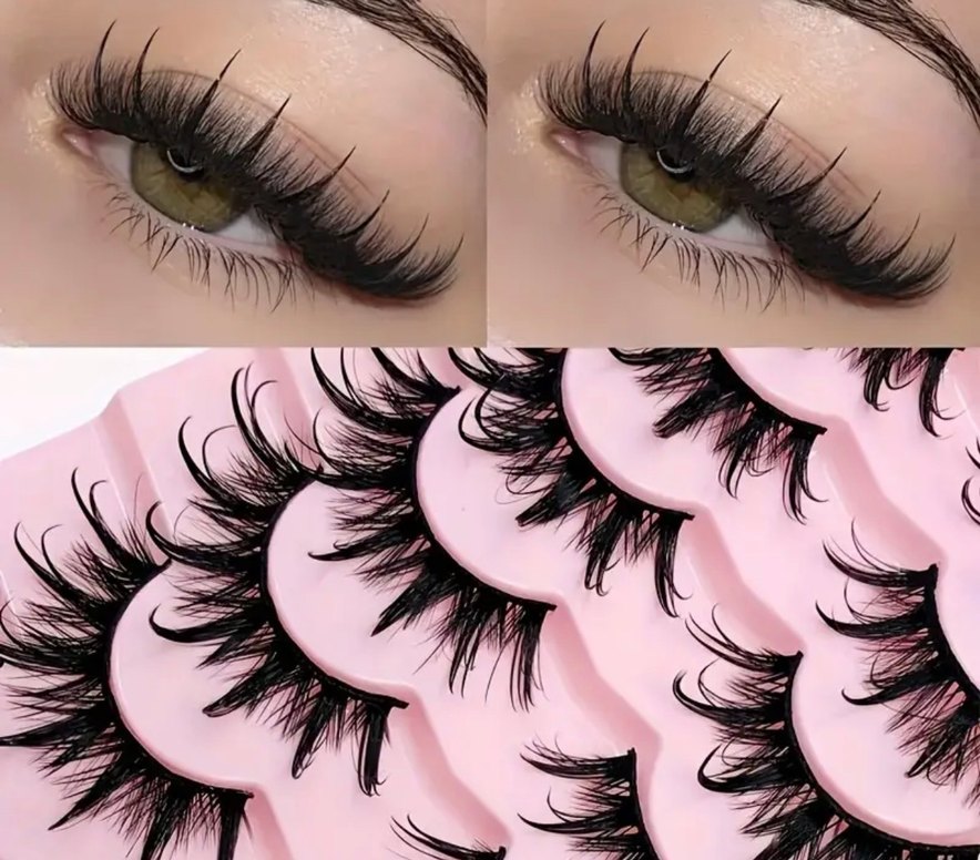 Uzun kıvrımlı Takma Kirpik - Görsel 2