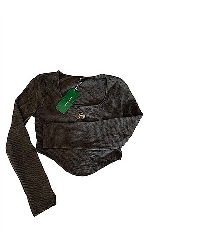 Shein crop bluz m diyor ama s içinde olur