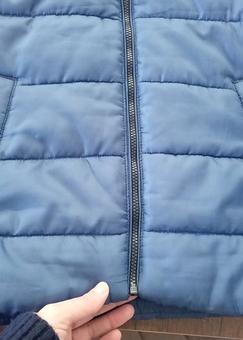 m beden koton şişme yelek - Görsel 4