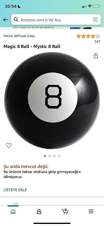 Amazon Magic 8 Ball