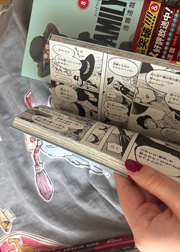 Spy Family Manga Cilt 4 ve 8 Japonca - Görsel 4