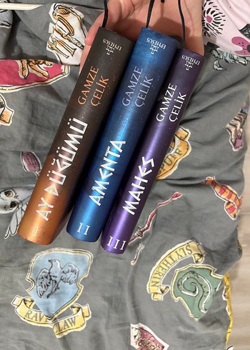 Gamze Çelik Roman Seti: Ay Düğümü , Mahes, Amenta - Görsel 2