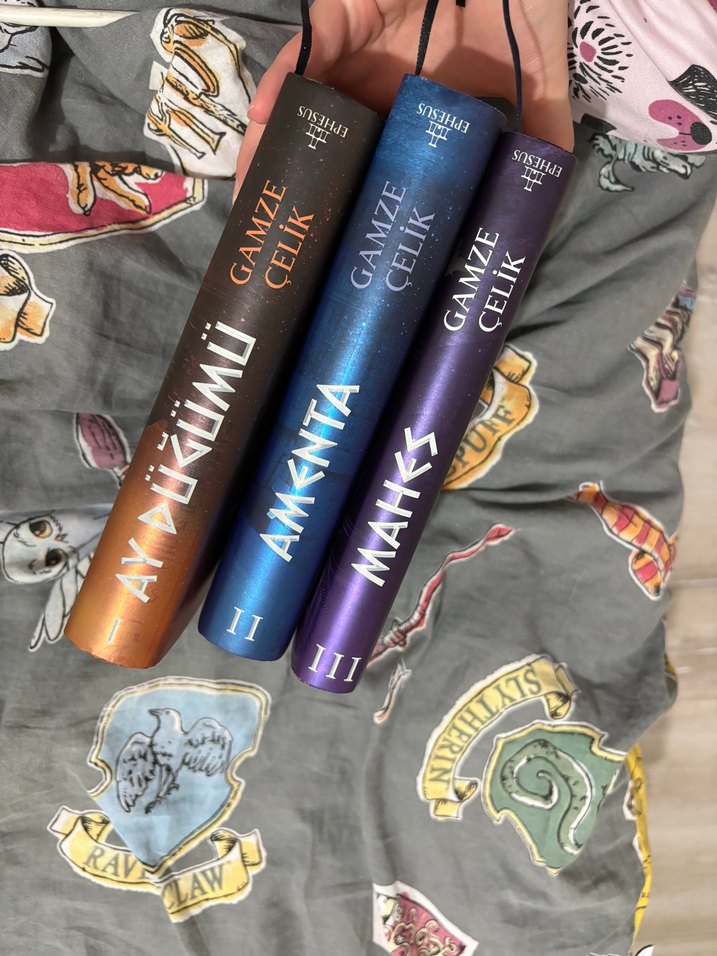 Gamze Çelik Roman Seti: Ay Düğümü , Mahes, Amenta - Görsel 2