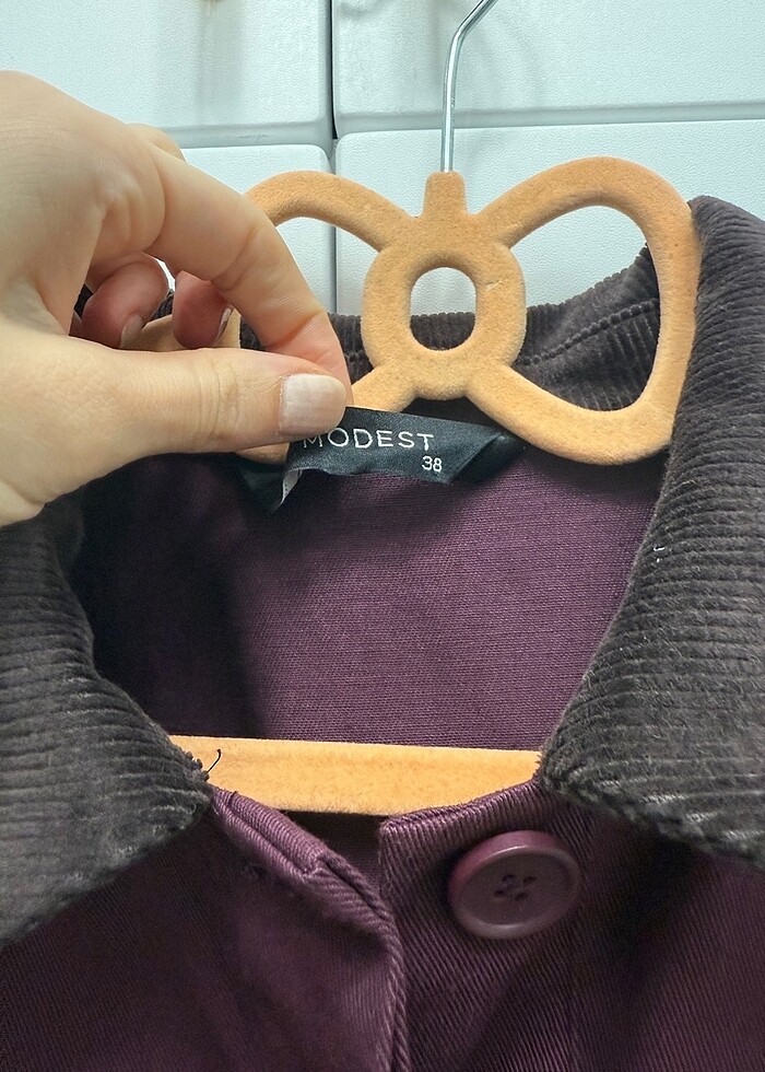 Bordo ceket - Görsel 4