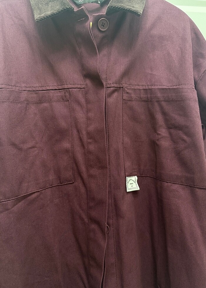 Bordo ceket - Görsel 3