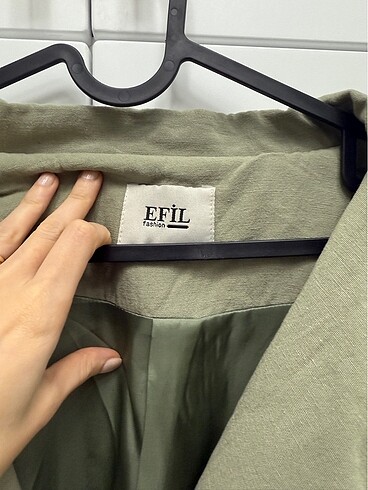 Keten ceket - Görsel 4