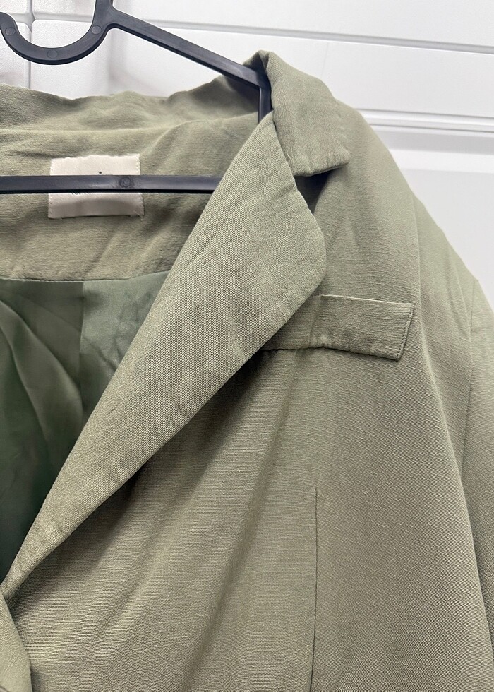 Keten ceket - Görsel 3