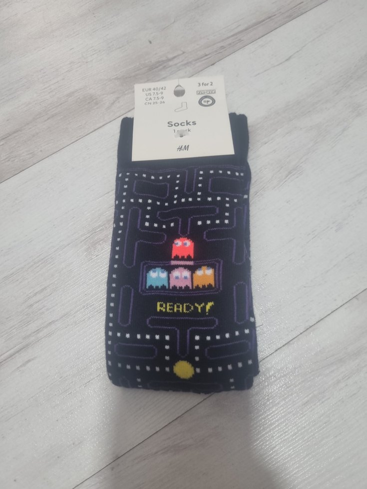 Erkek Çok Renkli Baskılı Çorap - Görsel 3