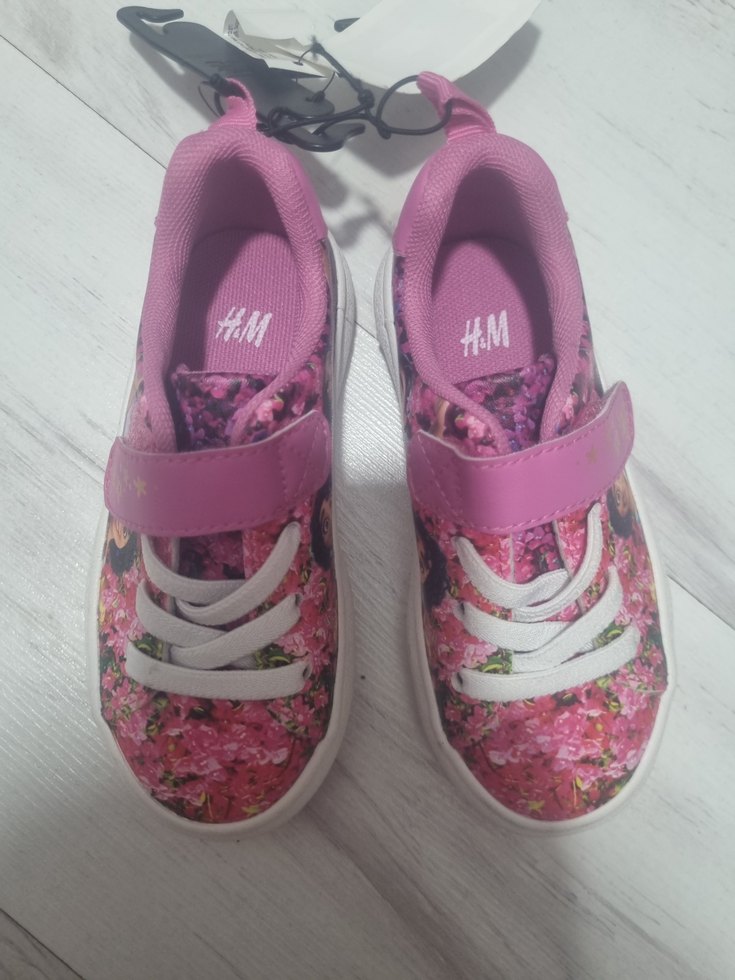 Kız Çocuk Renkli Batik Desenli Sneaker - Görsel 5