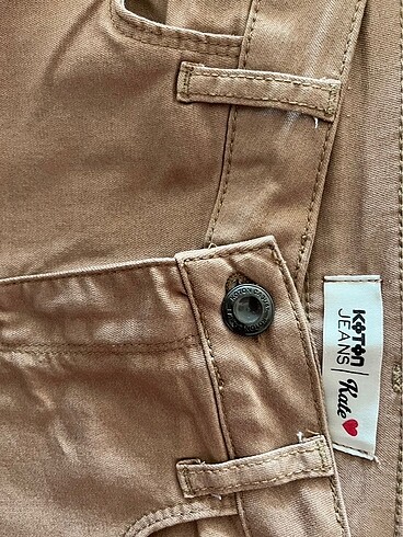 34 Beden camel Renk Koton Camel Renk Pantolon / Jean