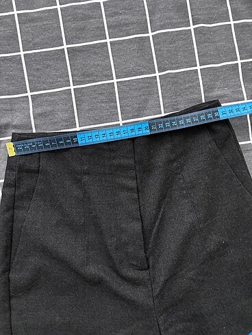 LC Waikiki Lcw 34 beden koyu gri kumaş pantolon