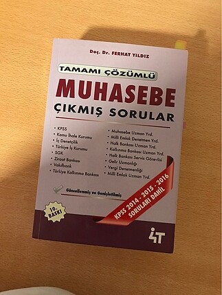 Muhasebe çıkmış