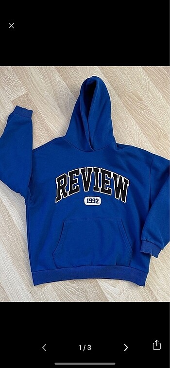 review sweatshirt