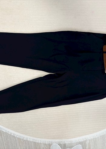 l Beden Düğmeli Kolsuz Lacivert Kadın Blazer Takım